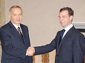 Uzbek-Russian talks under way in Tashkent 