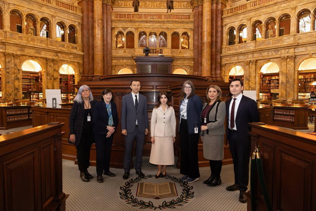 В Вашингтоне обсуждены перспективы сотрудничества с Библиотекой Конгресса США