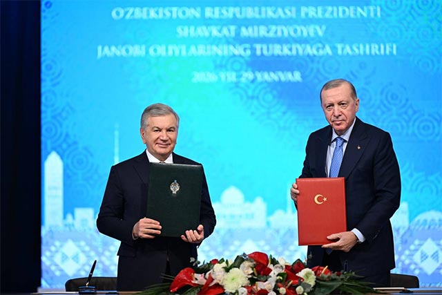 Uzbekistan and Türkiye Sign Package of Agreements Following Strategic Cooperation Council Meeting
