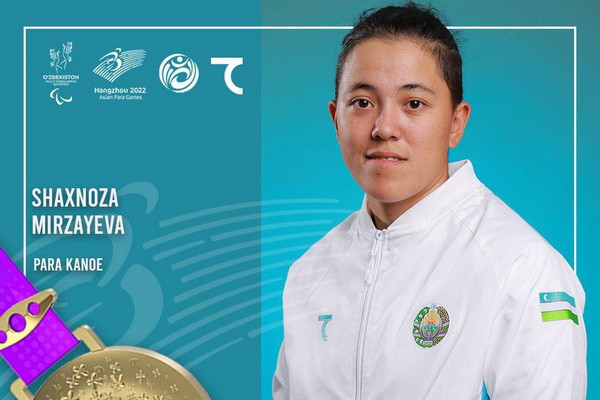 Hangzhou 2022: Another success of Uzbek para-canoeists