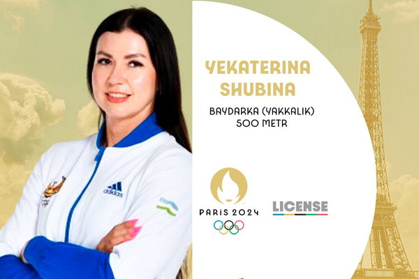 Ekaterina Shubina books a ticket to the Summer Olympic Games in France