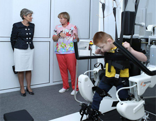 UNESCO head visits Center for children social adaptation