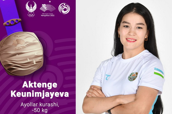 Hangzhou 2022: Aktenge Keunimdzhaeva becomes the first girl to win a medal at the Asian Games in women’s wrestling