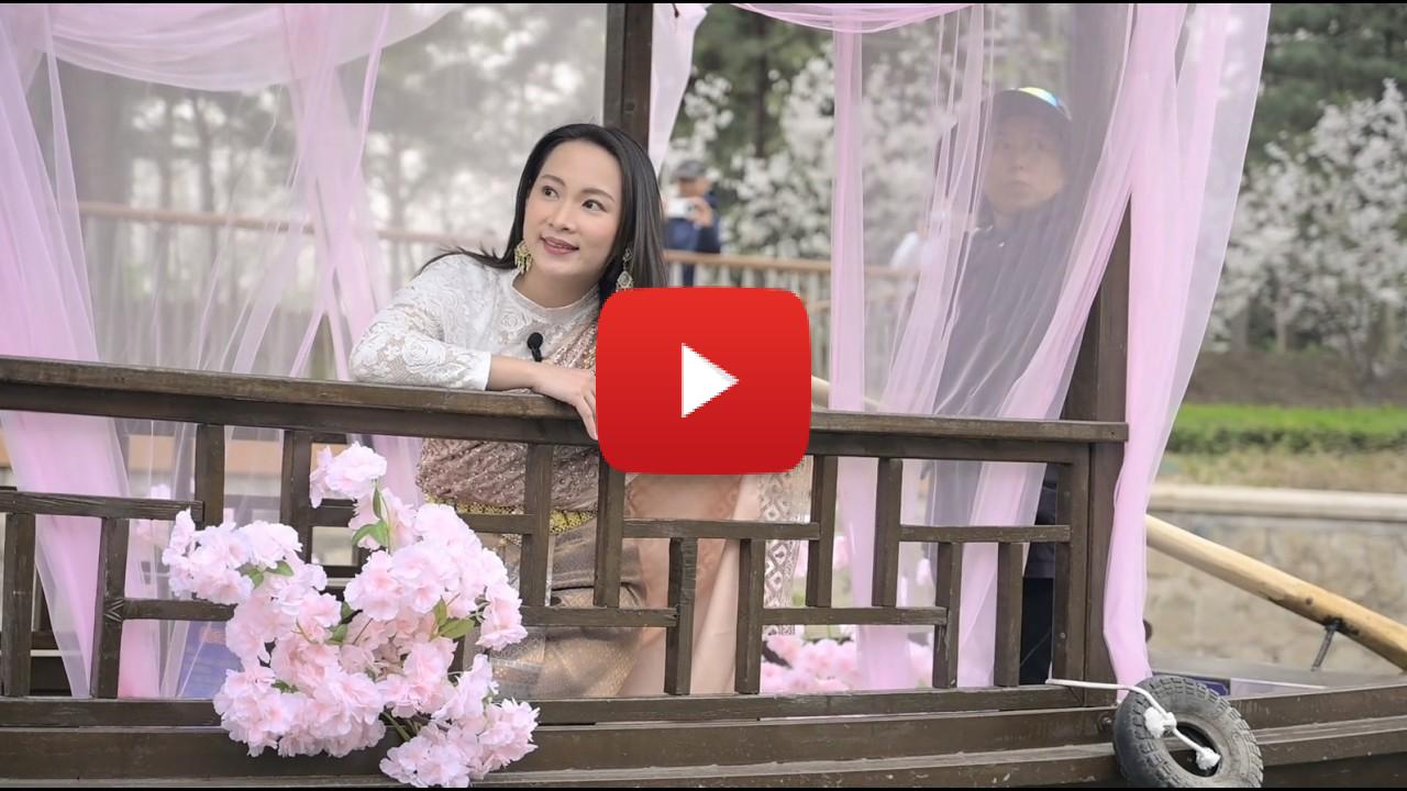 Enchanting journey through Beijing's Chaoyang Garden Festival, where nature meets Oriental romance