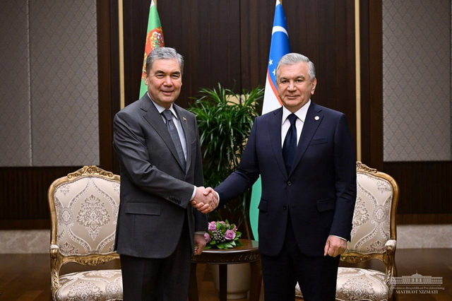 O‘zbekiston va Turkmaniston yetakchilari ko‘p qirrali hamkorlikni yanada kengaytirishning dolzarb masalalarini muhokama qildilar