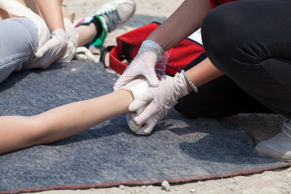 A girl was injured by her friends