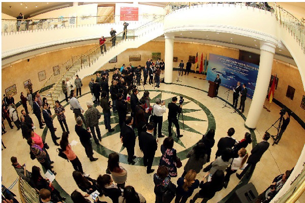 Состоялось открытие международной выставки "Искусство на Новом Шелковом пути"