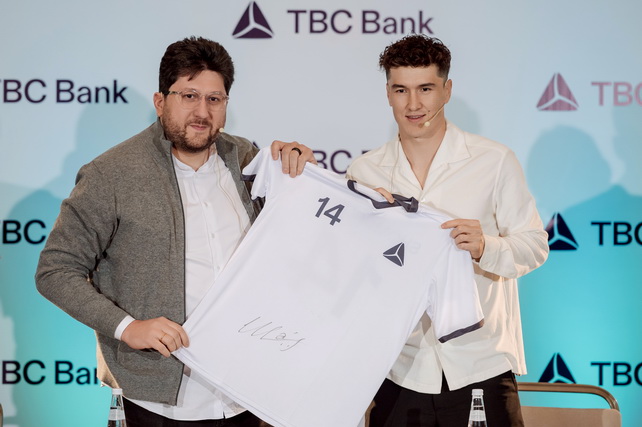 TBC Bank и футболист Эльдор Шомуродов объявили о сотрудничестве
