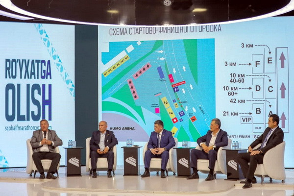 For the first time, an international half marathon will be organized in Tashkent