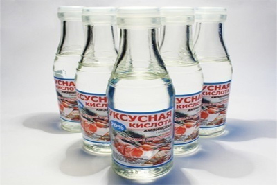 Uzbekistan bans retail sales of food acetic acid with concentration of over 10%