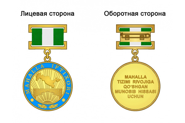 «Маҳалла ифтихори» кўкрак нишонини таъсис этилди