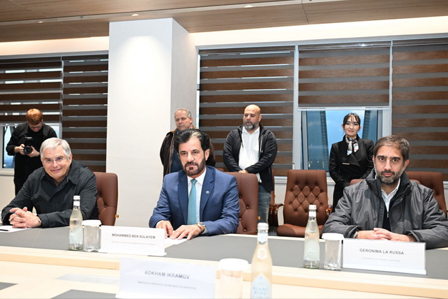 Президент FIA Мохаммед Бен Сулайем прибыл в Ташкент