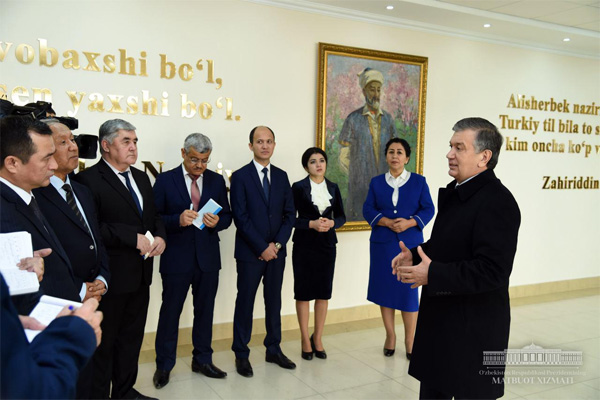 Президент знакомится с социальными объектами в столице