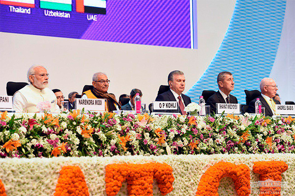President of Uzbekistan attends Vibrant Gujarat Global Summit