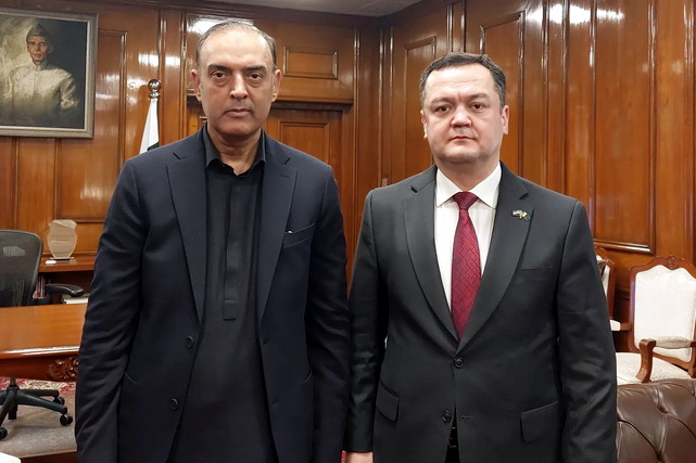 Посол Узбекистана обсудил с председателем Государственного банка Пакистана перспективные направления сотрудничества