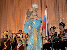 Праздник искусства в узбекском посольстве в Москве