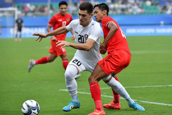 Hangzhou 2022: Uzbekistan football players reached the quarterfinals