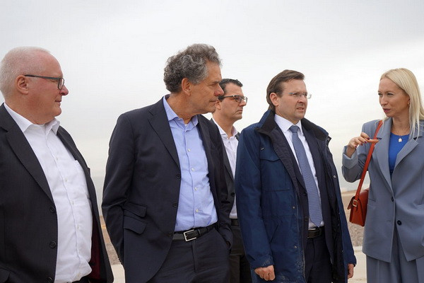 Представители банка «KfW IPEX-Bank GmbH» посетили АГМК