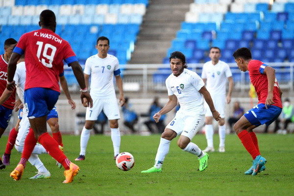 National team of Uzbekistan loses to Costa Rica in the last minutes