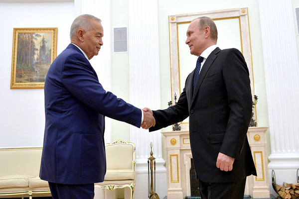 Ислам Каримов и Владимир Путин провели неформальную встречу