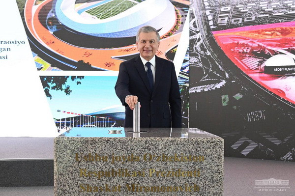 The construction of the Olympic Village starts in Tashkent