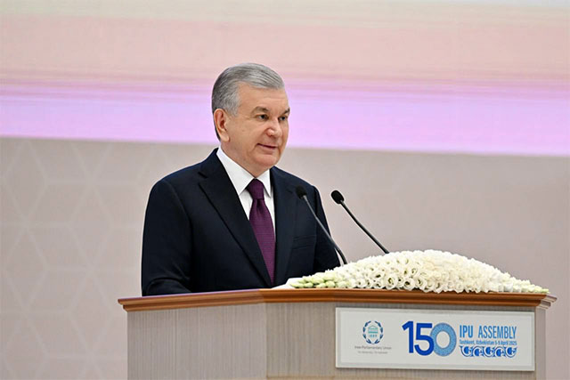 Шавкат Мирзиёев: Парламенты должны стать опорой справедливости и социального прогресса