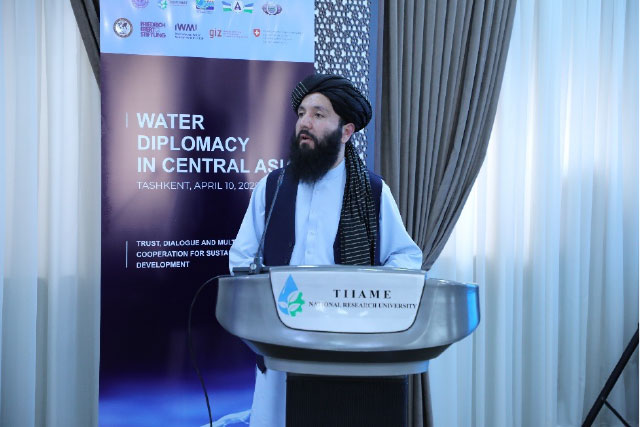 Toshkentda suv diplomatiyasi bo‘yicha bo‘lib o‘tgan anjumanda Afg‘oniston delegatsiyasi ham ishtirok etdi