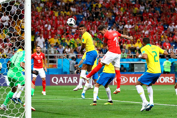 Бразилия упустила победу над Швейцарией