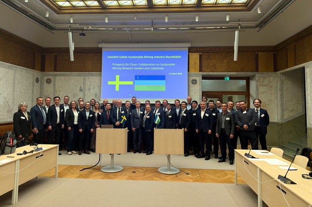 Швеция и Узбекистан обсудили сотрудничество в устойчивой горнодобыче
