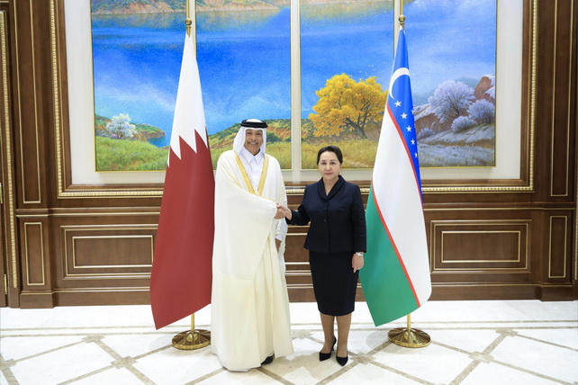 Senatda Qatar Sho‘ro kengashi Raisi bilan uchrashuv bo‘lib o‘tdi