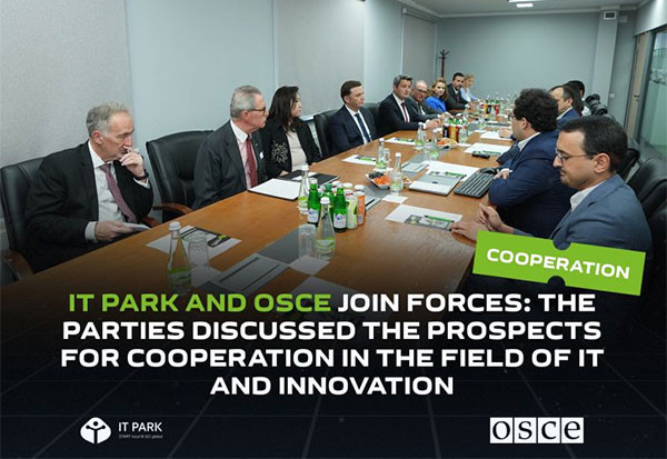 IT Park and OSCE join forces: the parties discussed the prospects for cooperation in the field of IT and innovation