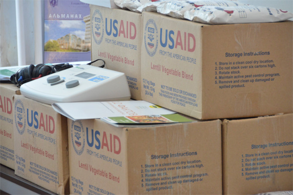 USAID и «Соглом авлод учун» доставили продовольствие уязвимым группам населения