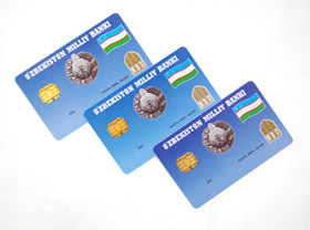 Банки Узбекистана эмитировали 7,033 млн. штук пластиковых карт