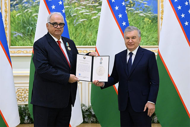 Ненад Лалович награждён орденом «Дўстлик» за вклад в развитие спортивного движения в Узбекистане