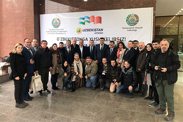 В Самарканде состоялась медиа-встреча в честь визита турецких СМИ