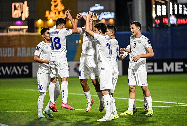 Uzbekistan starts with a confident victory over Thailand at the AFC U17 Asian Cup 2025