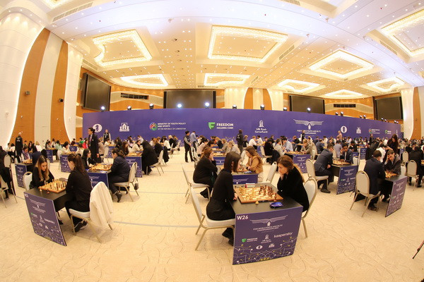 The 2023 World Rapid and Blitz Championship officially started in Samarkand