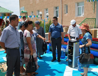 Karakalpak kindergartens receive aid