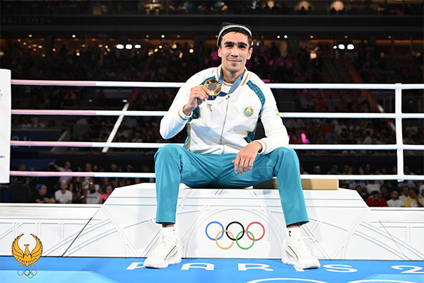 Abdumalik Khalokov wins gold medal at the Olympics
