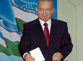 Президент Узбекистана Ислам Каримов проголосовал на выборах