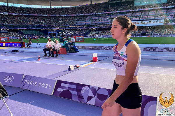 Sharifa Davronova concludes her participation in the Olympic Games