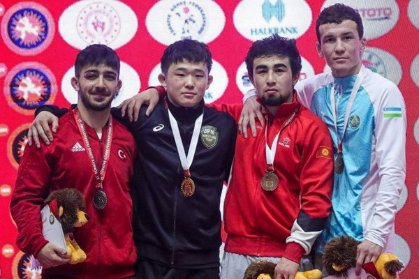 Uzbekistan wrestlers completed the international tournament in Türkiye with 5 medals