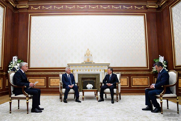 President of Uzbekistan receives LUKOIL head