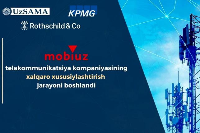 Uzbekistan Puts 100% Stake in Mobile Operator Mobiuz Up for Sale