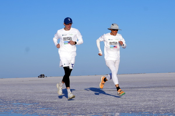 A marathon on the territory of the Barsa-Kelmes tract was held in Uzbekistan