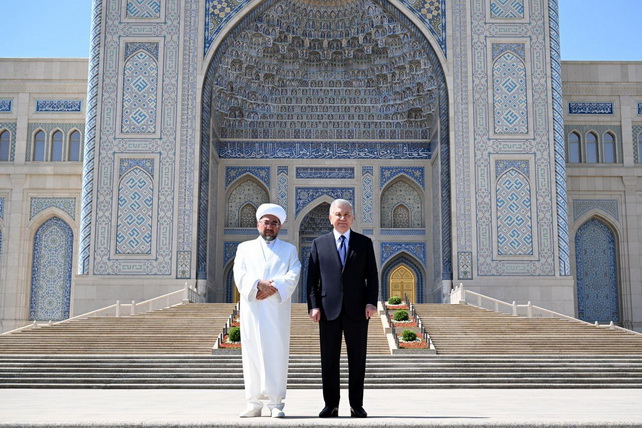 В Ташкенте завершается возведение Центра исламской цивилизации с куполом высотой 65 метров