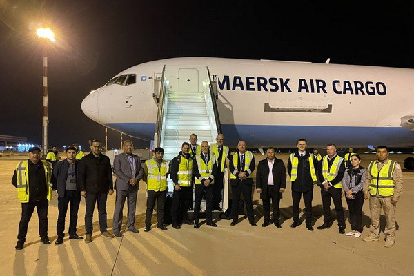 В Узбекистан начала полеты грузовая авиакомпания Maersk Air Cargo