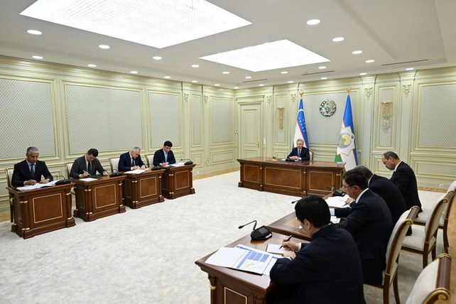 Президенту представлена информация о проектах в дорожном хозяйстве