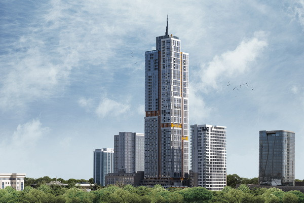Murad Buildings и Özgüven завершили строительство небоскрёба Nest One в Ташкенте