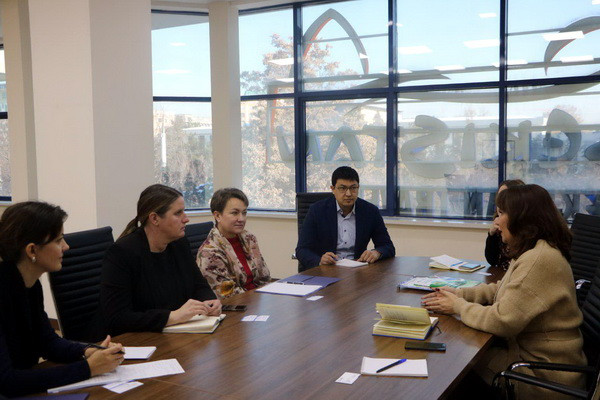 Состоялась встреча с представителями миссии USAID в Узбекистане